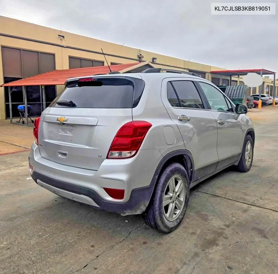 KL7CJLSB3KB819051 2019 Chevrolet Trax 1Lt