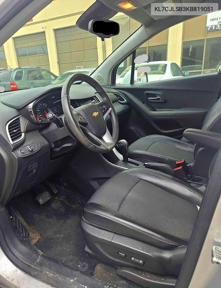 KL7CJLSB3KB819051 2019 Chevrolet Trax 1Lt