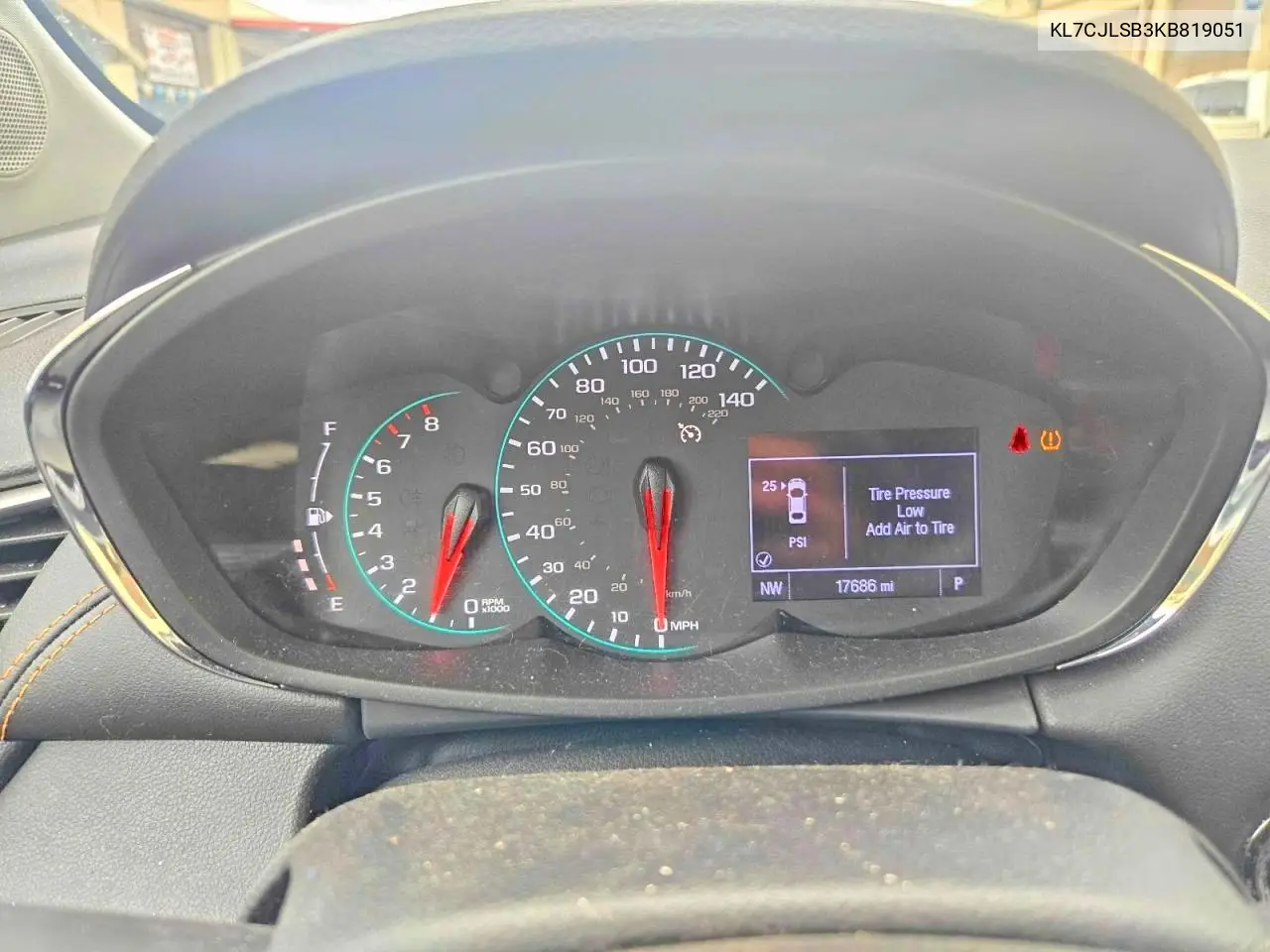 KL7CJLSB3KB819051 2019 Chevrolet Trax 1Lt