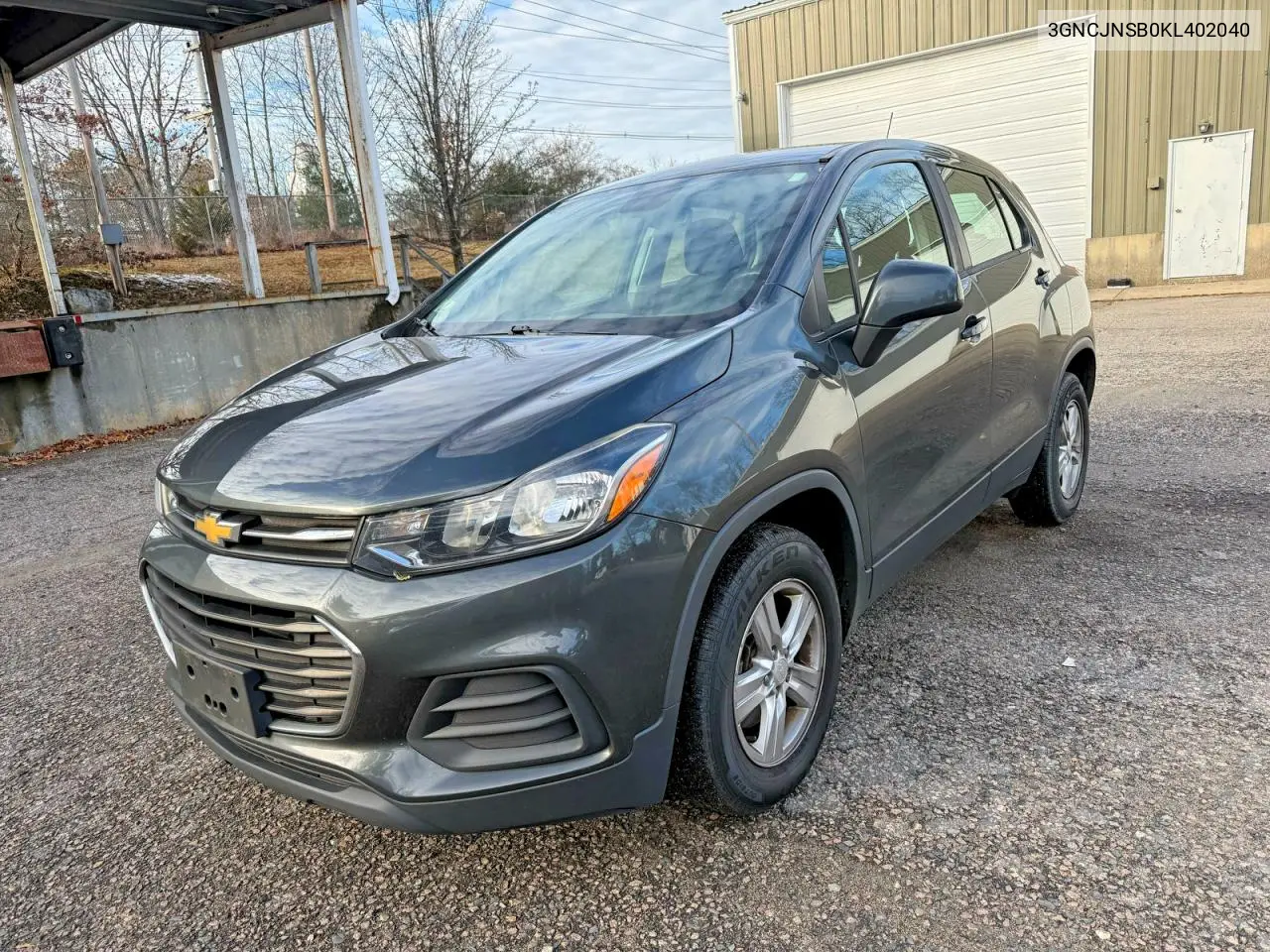 3GNCJNSB0KL402040 2019 Chevrolet Trax Ls