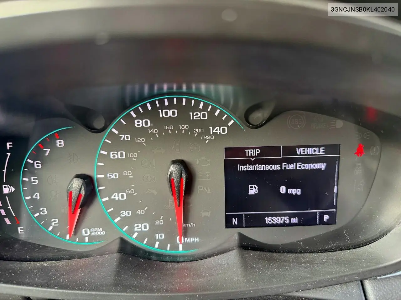 3GNCJNSB0KL402040 2019 Chevrolet Trax Ls