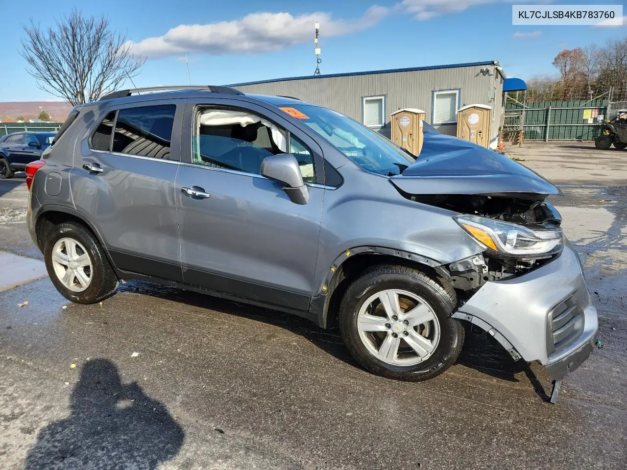 KL7CJLSB4KB783760 2019 Chevrolet Trax 1Lt