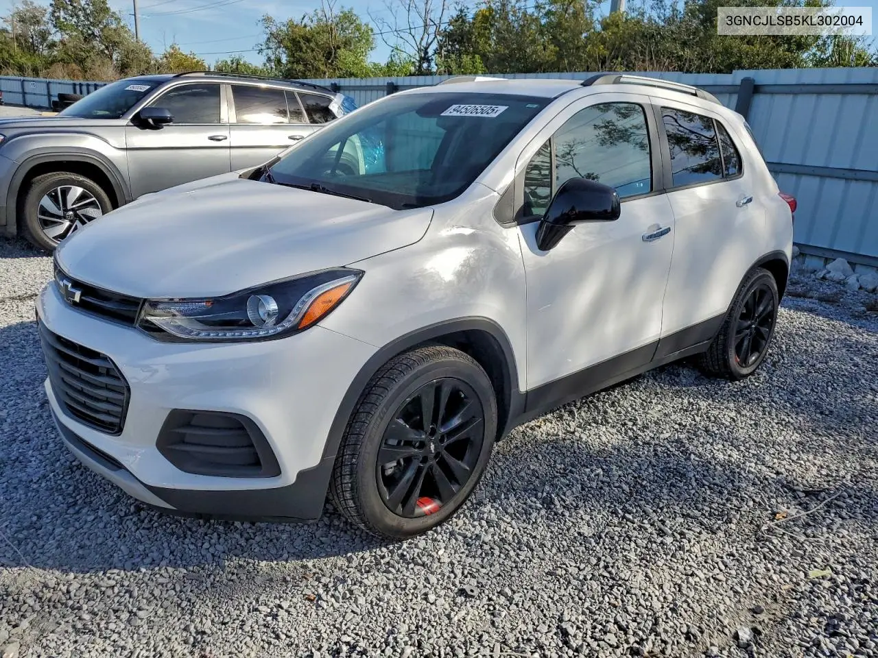3GNCJLSB5KL302004 2019 Chevrolet Trax 1Lt