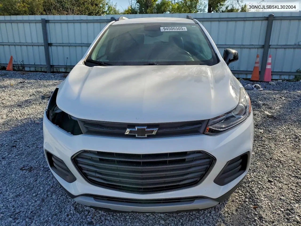 3GNCJLSB5KL302004 2019 Chevrolet Trax 1Lt