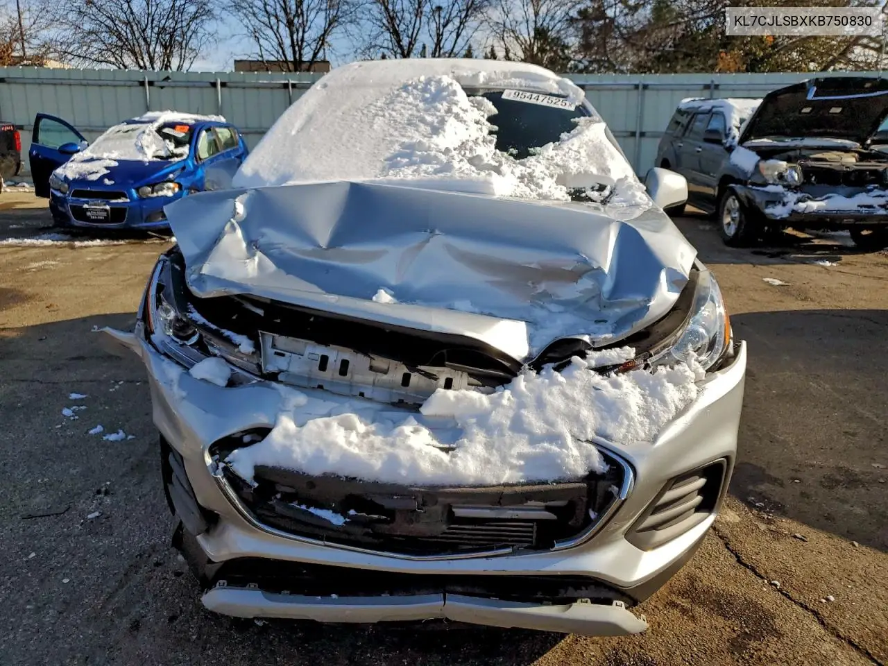 KL7CJLSBXKB750830 2019 Chevrolet Trax 1Lt