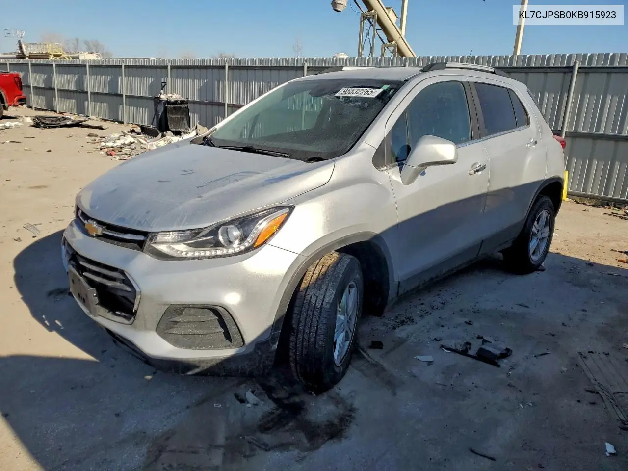 KL7CJPSB0KB915923 2019 Chevrolet Trax 1Lt