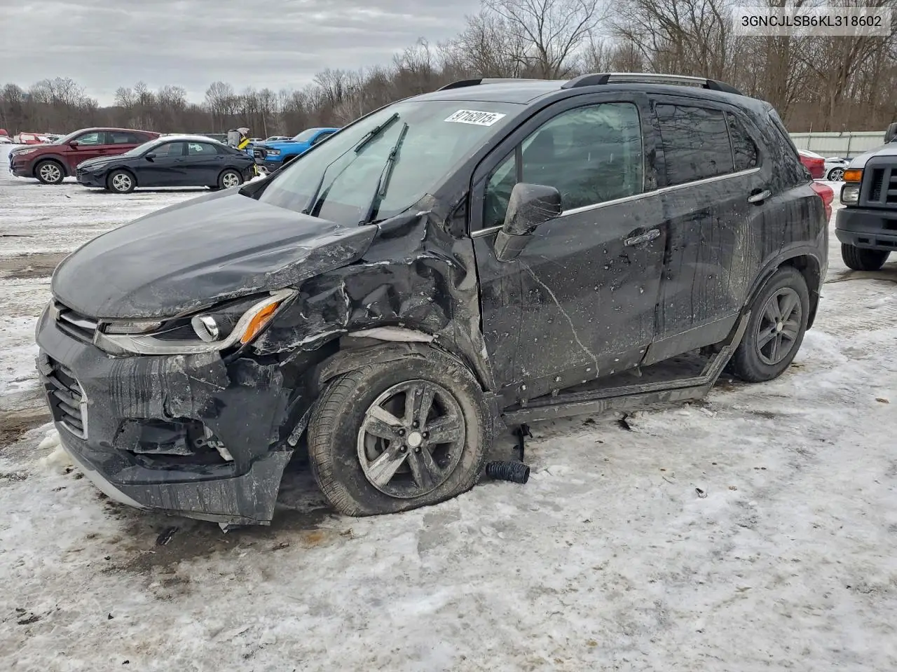 3GNCJLSB6KL318602 2019 Chev Trax 1Lt