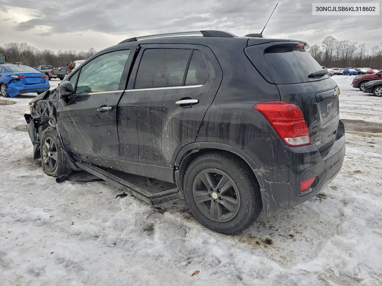 3GNCJLSB6KL318602 2019 Chev Trax 1Lt