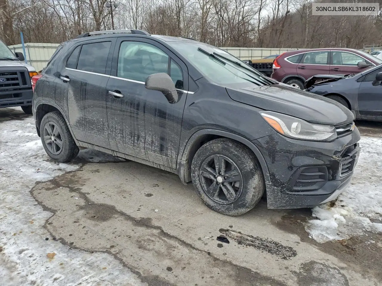 3GNCJLSB6KL318602 2019 Chev Trax 1Lt