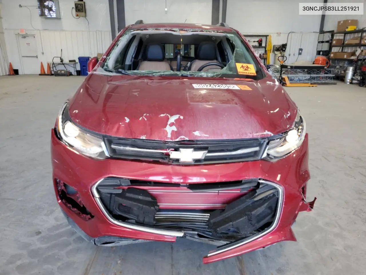 3GNCJPSB3LL251921 2020 Chevrolet Trax 1Lt