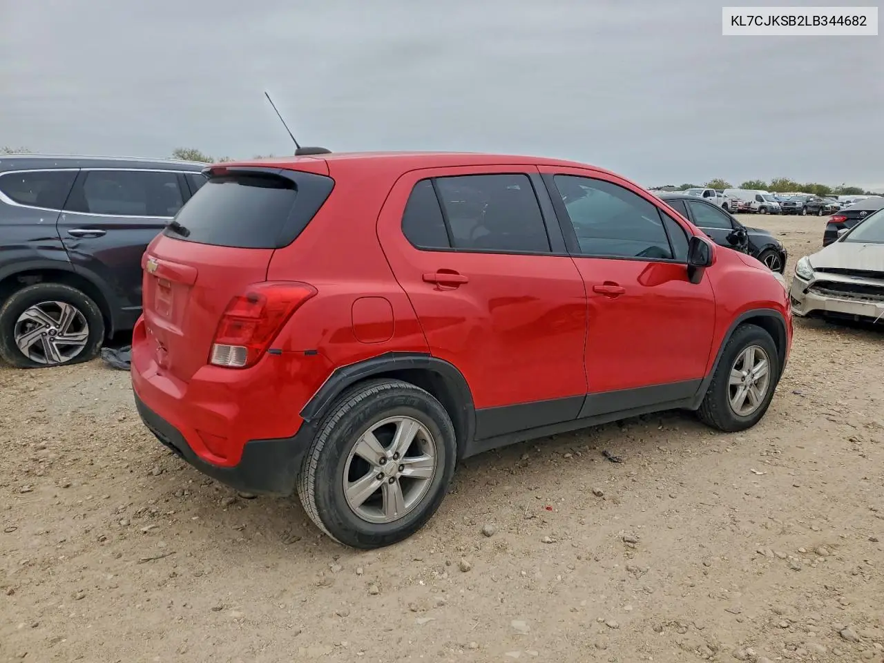 KL7CJKSB2LB344682 2020 Chevrolet Trax Ls