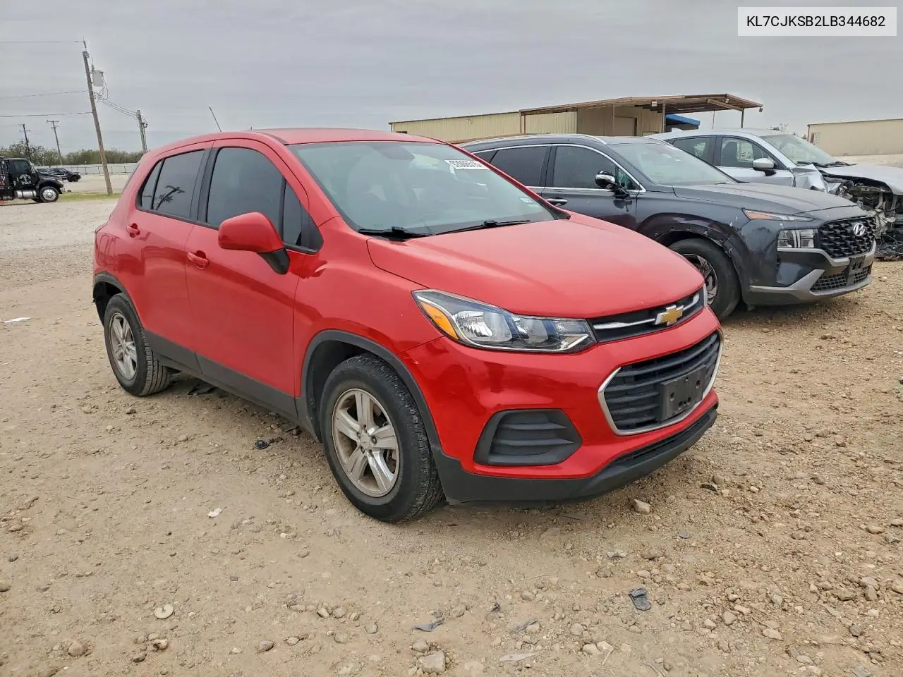 KL7CJKSB2LB344682 2020 Chevrolet Trax Ls