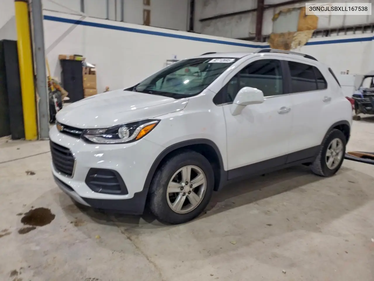 3GNCJLSBXLL167538 2020 Chevrolet Trax 1Lt