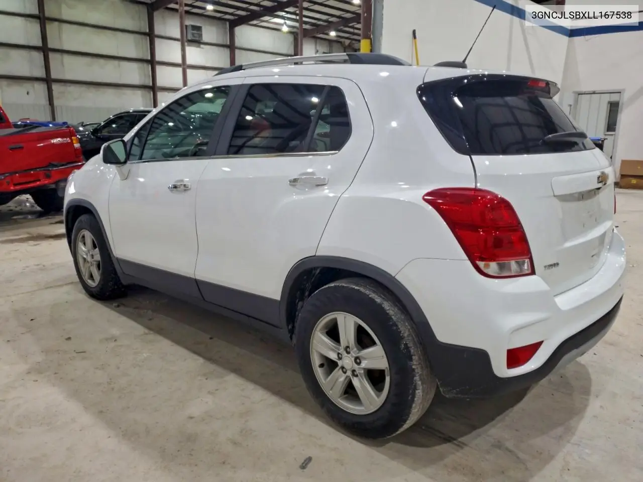3GNCJLSBXLL167538 2020 Chevrolet Trax 1Lt