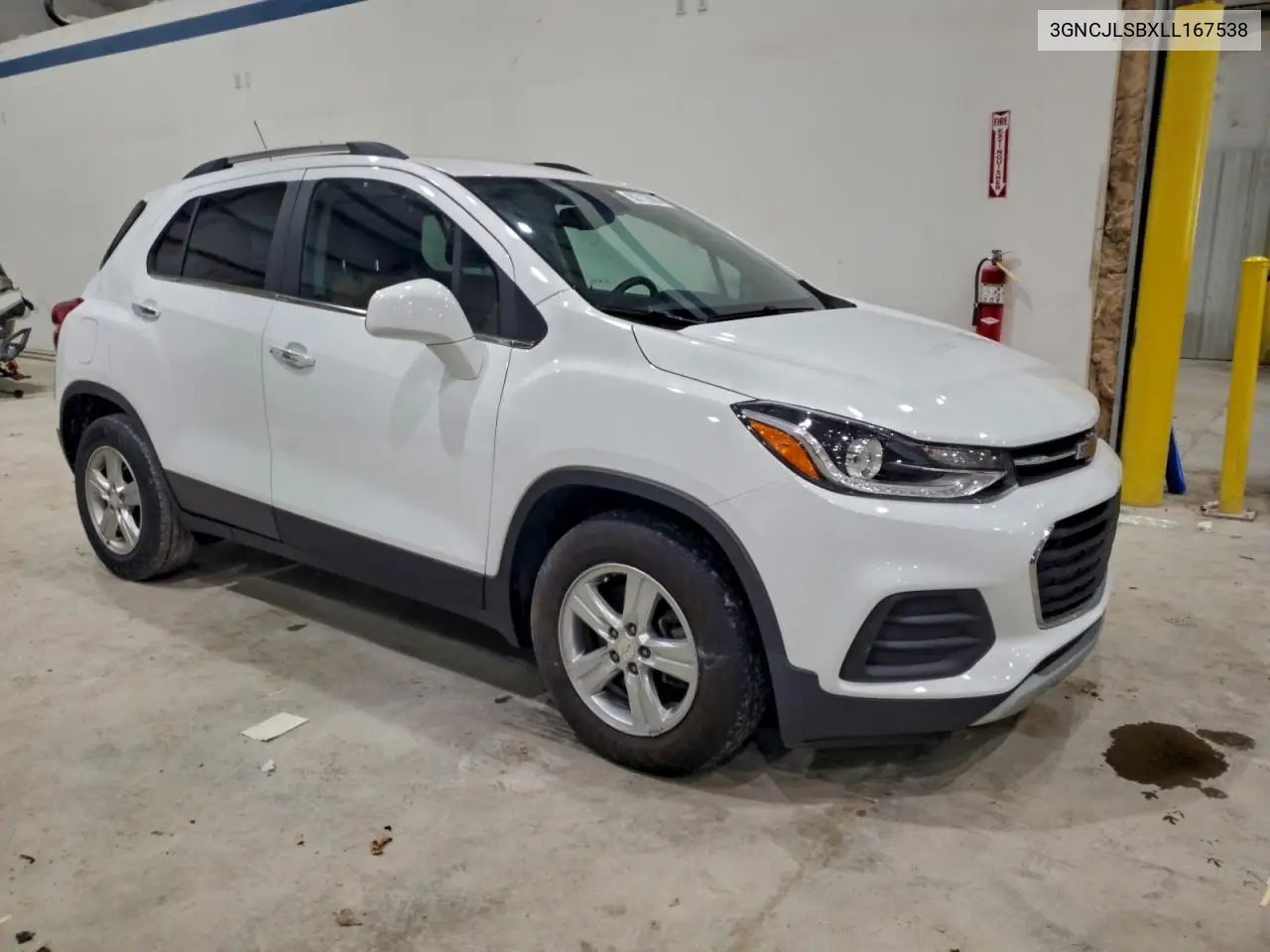 3GNCJLSBXLL167538 2020 Chevrolet Trax 1Lt