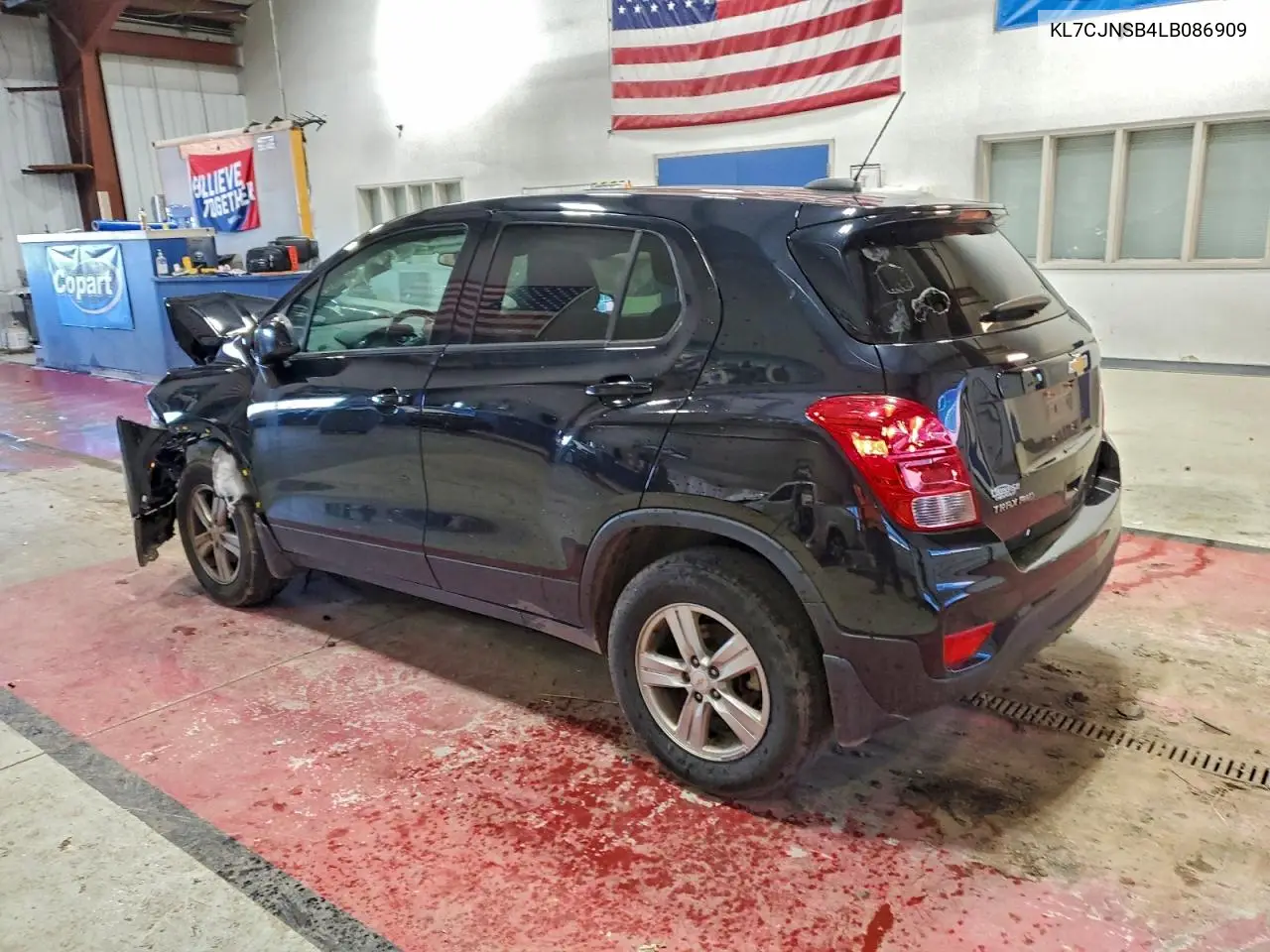 KL7CJNSB4LB086909 2020 Chevrolet Trax Ls