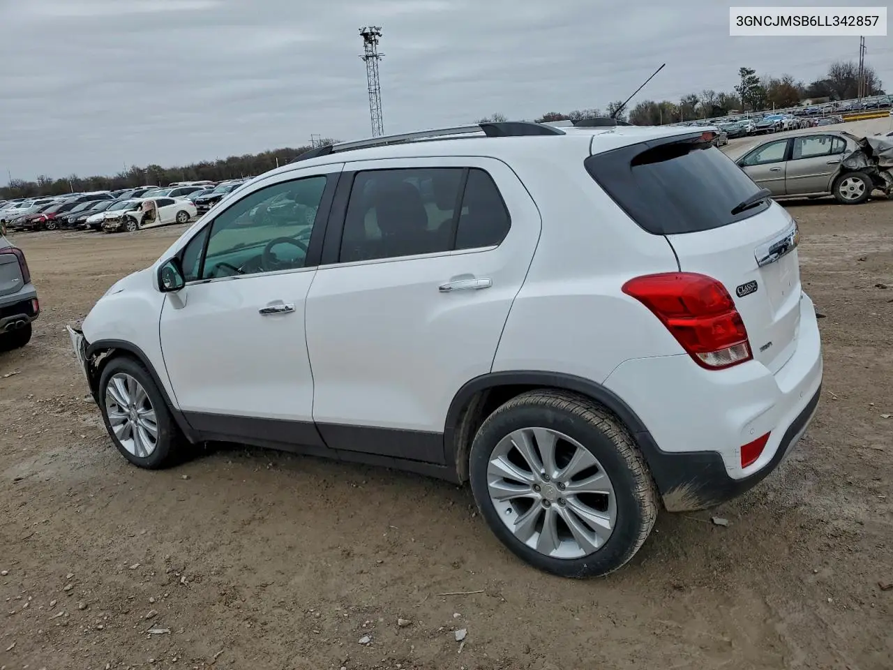 3GNCJMSB6LL342857 2020 Chevrolet Trax Premier