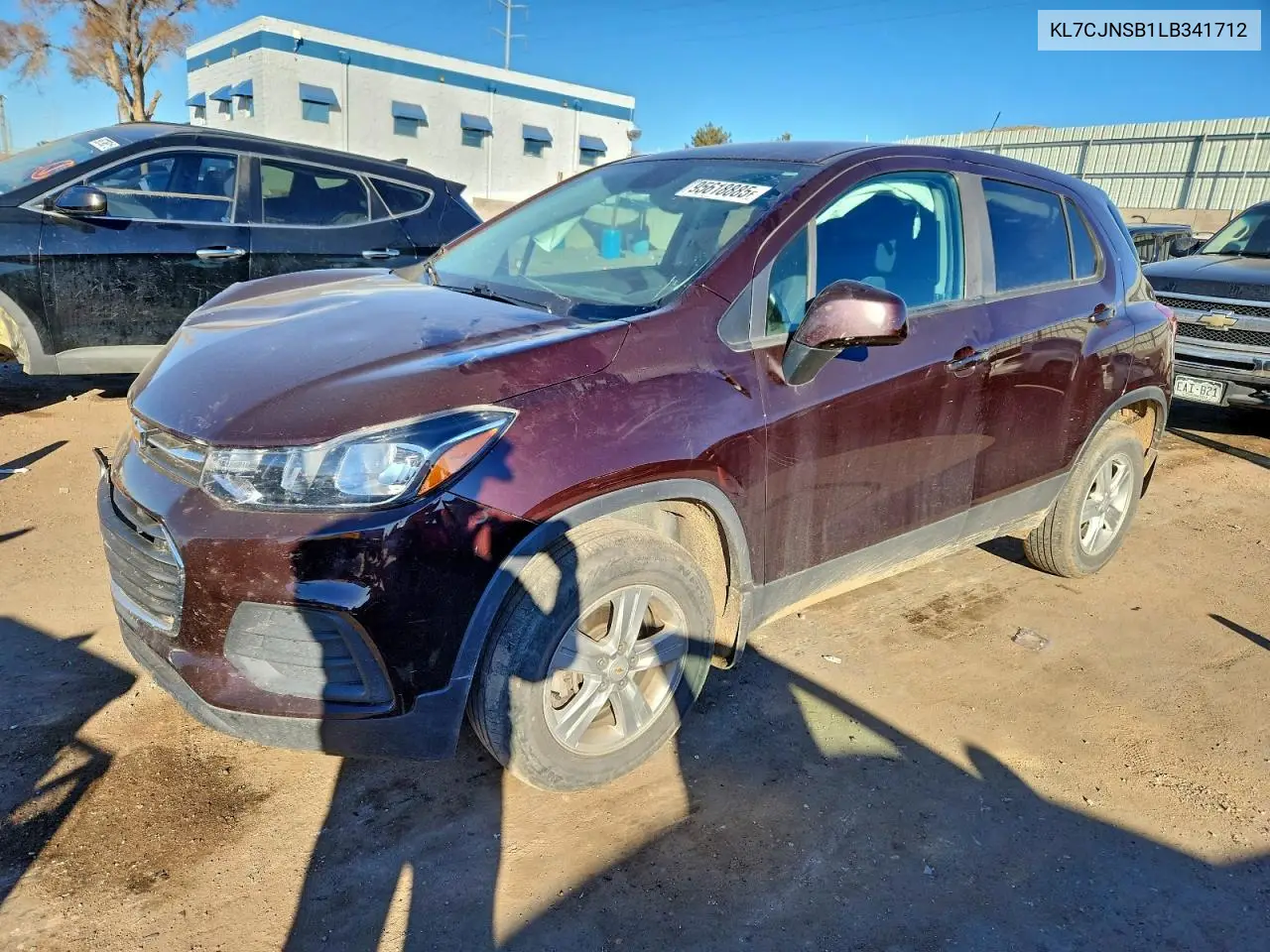 KL7CJNSB1LB341712 2020 Chevrolet Trax Ls