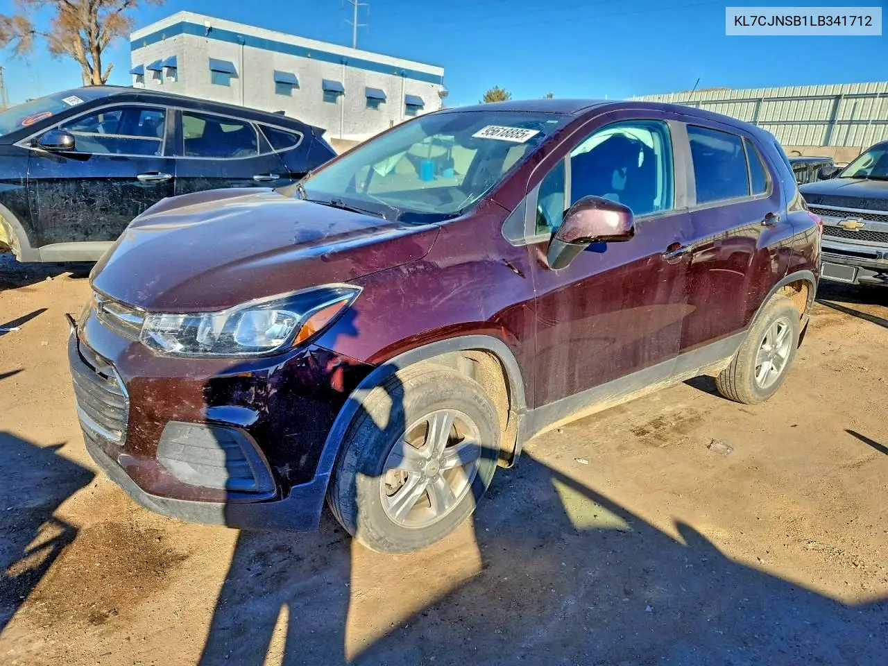 KL7CJNSB1LB341712 2020 Chevrolet Trax Ls