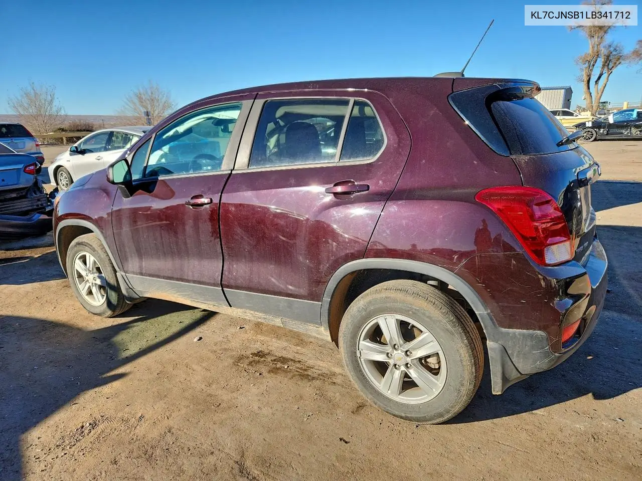 KL7CJNSB1LB341712 2020 Chevrolet Trax Ls