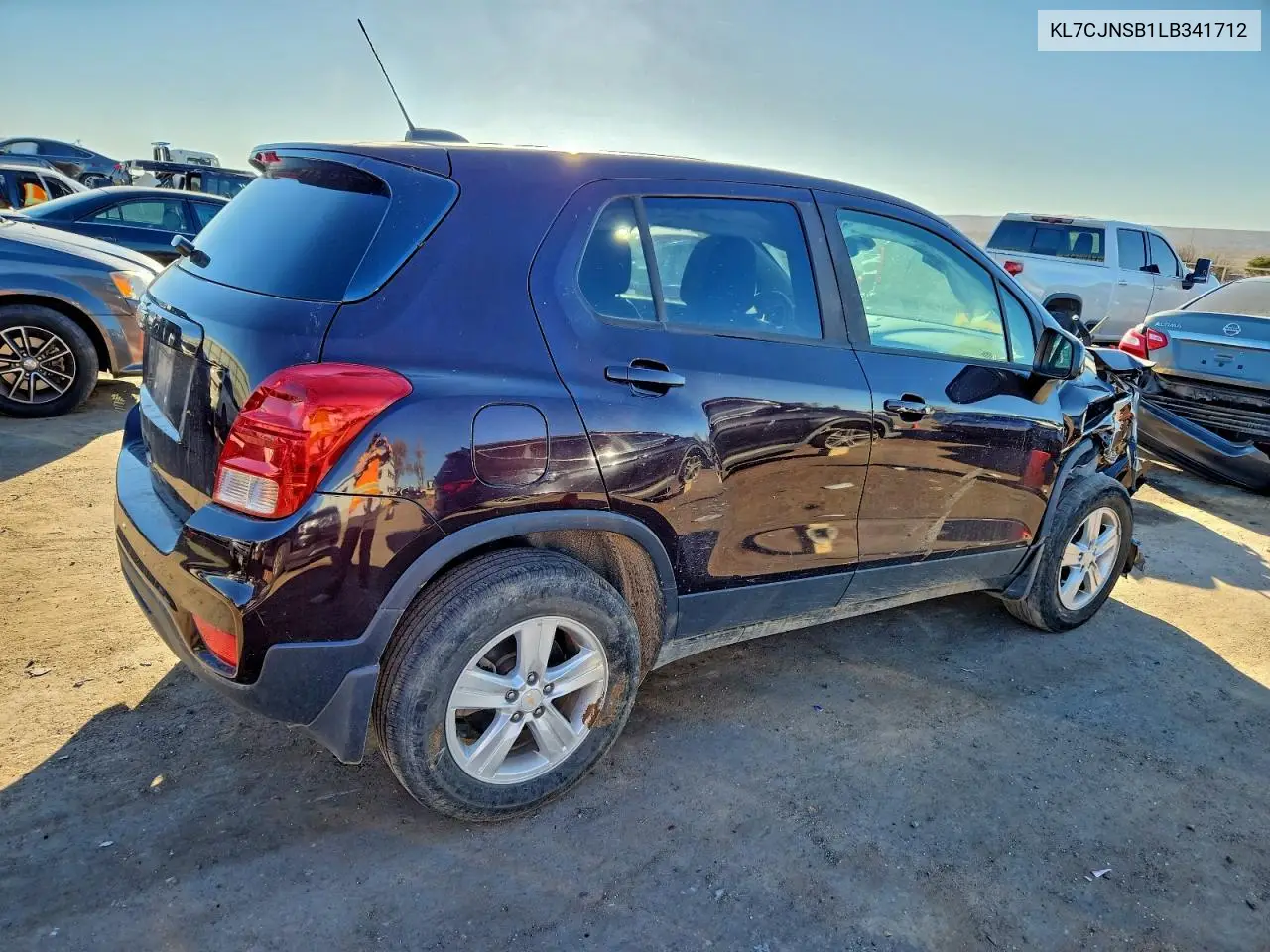 KL7CJNSB1LB341712 2020 Chevrolet Trax Ls