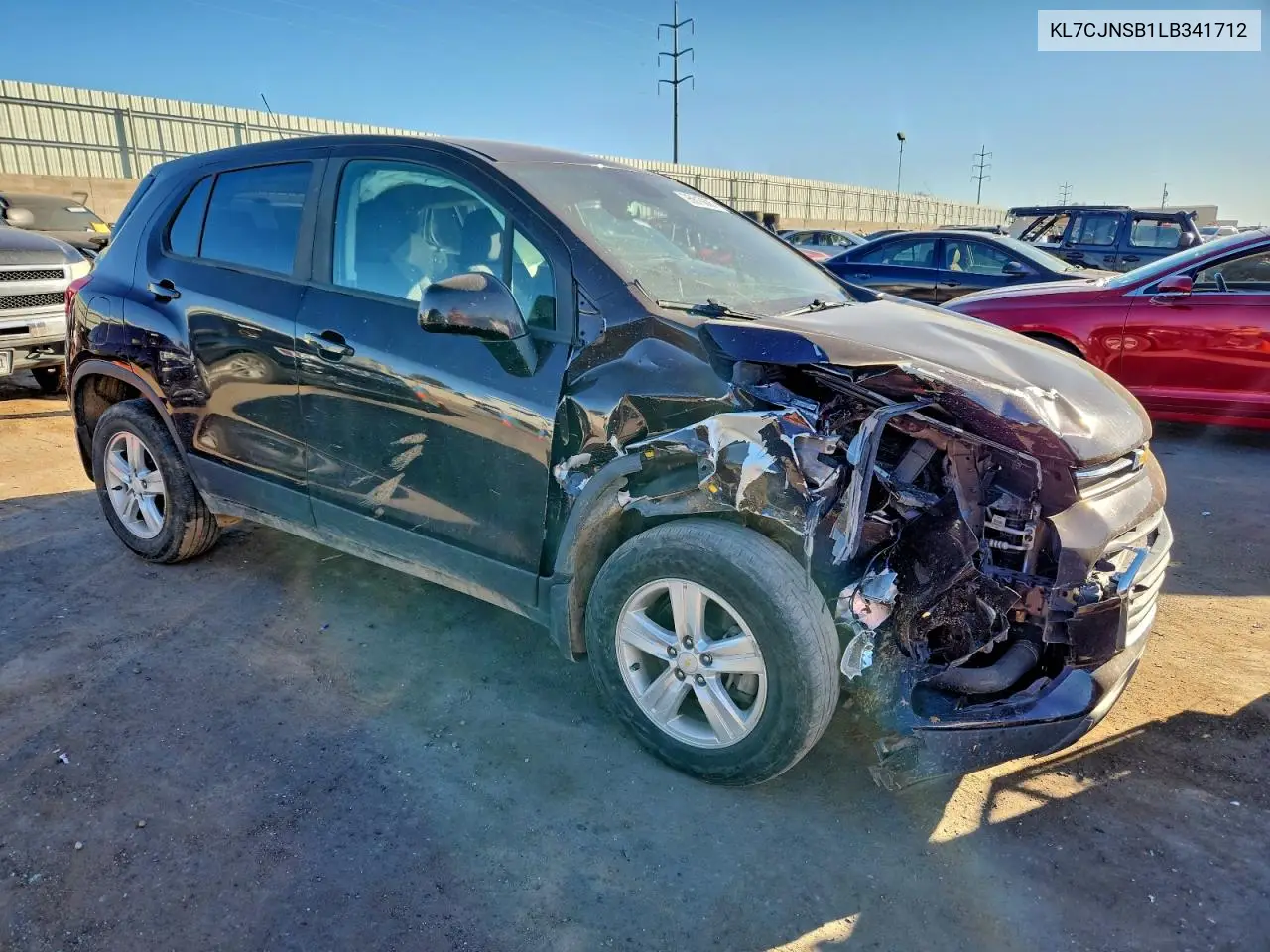 KL7CJNSB1LB341712 2020 Chevrolet Trax Ls