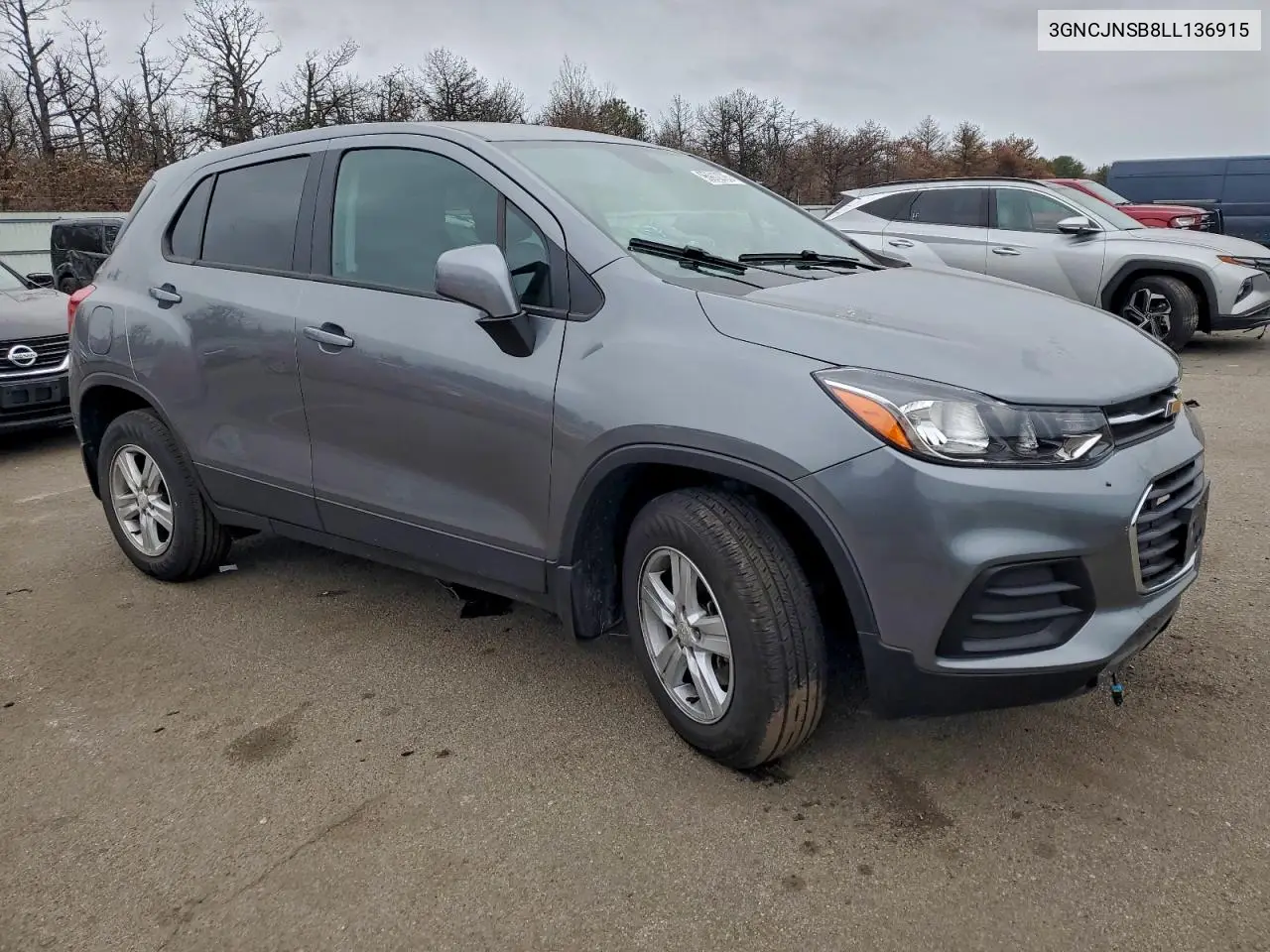 3GNCJNSB8LL136915 2020 Chevrolet Trax Ls