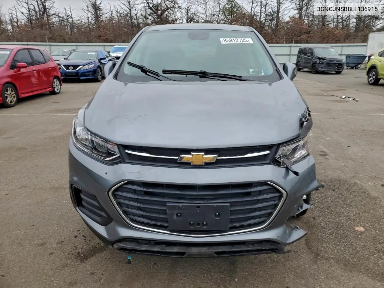 3GNCJNSB8LL136915 2020 Chevrolet Trax Ls