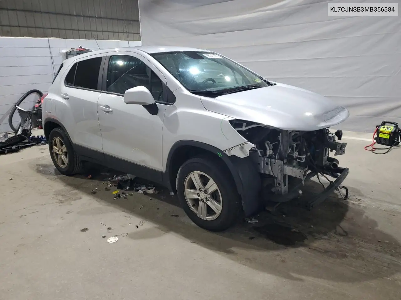 KL7CJNSB3MB356584 2021 Chevrolet Trax Ls