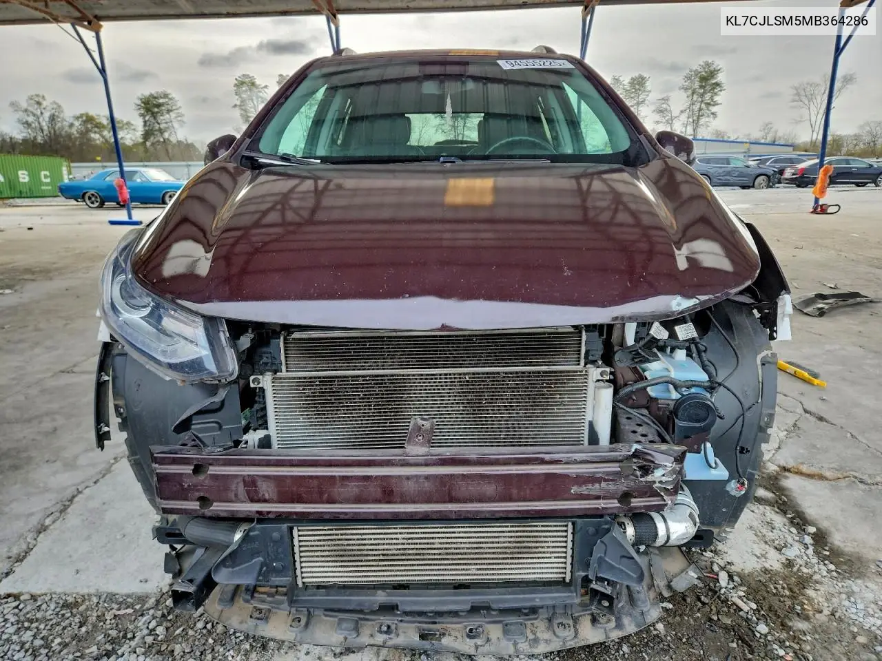 KL7CJLSM5MB364286 2021 Chevrolet Trax 1Lt