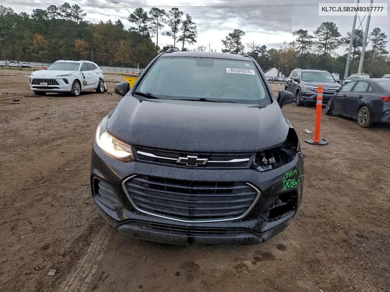 KL7CJLSB2MB357777 2021 Chevrolet Trax 1Lt