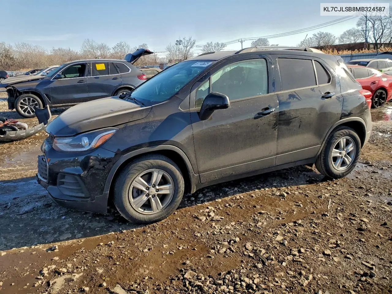 KL7CJLSB8MB324587 2021 Chevrolet Trax 1Lt