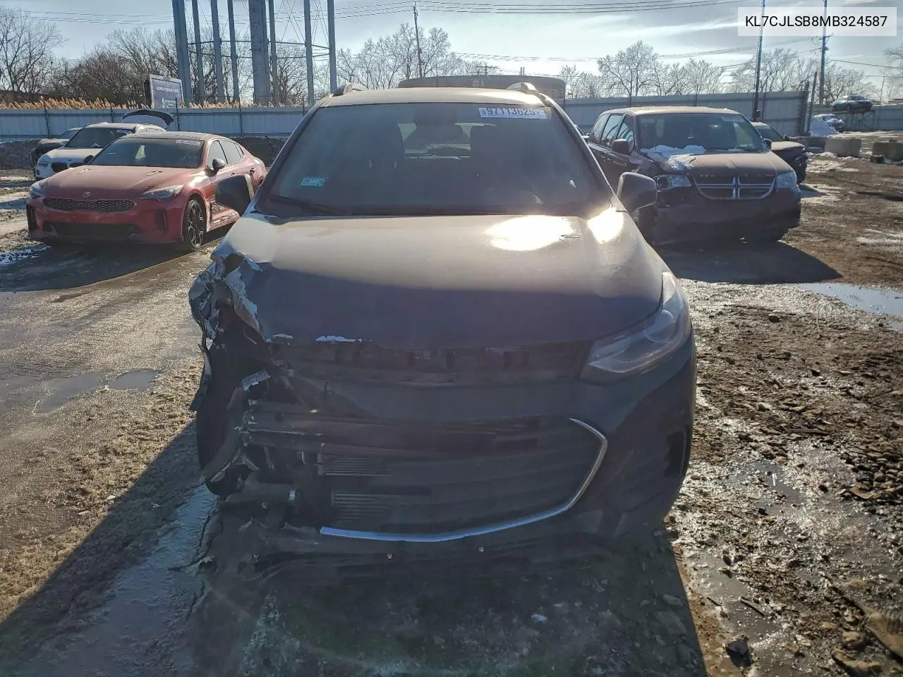 KL7CJLSB8MB324587 2021 Chevrolet Trax 1Lt