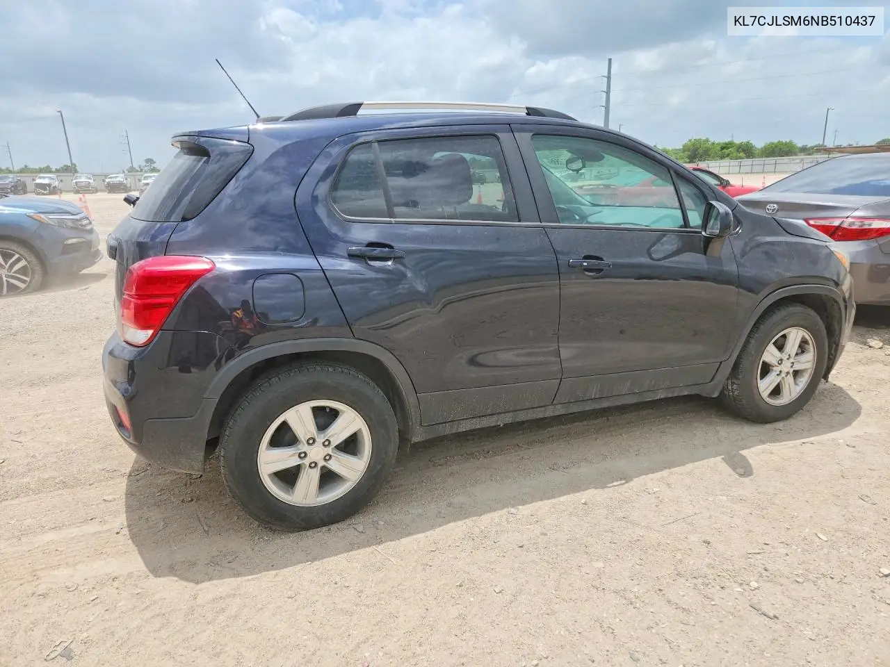 KL7CJLSM6NB510437 2022 Chevrolet Trax 1Lt