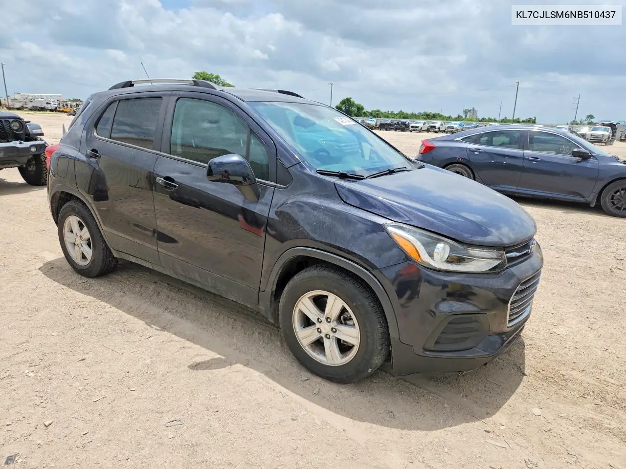KL7CJLSM6NB510437 2022 Chevrolet Trax 1Lt