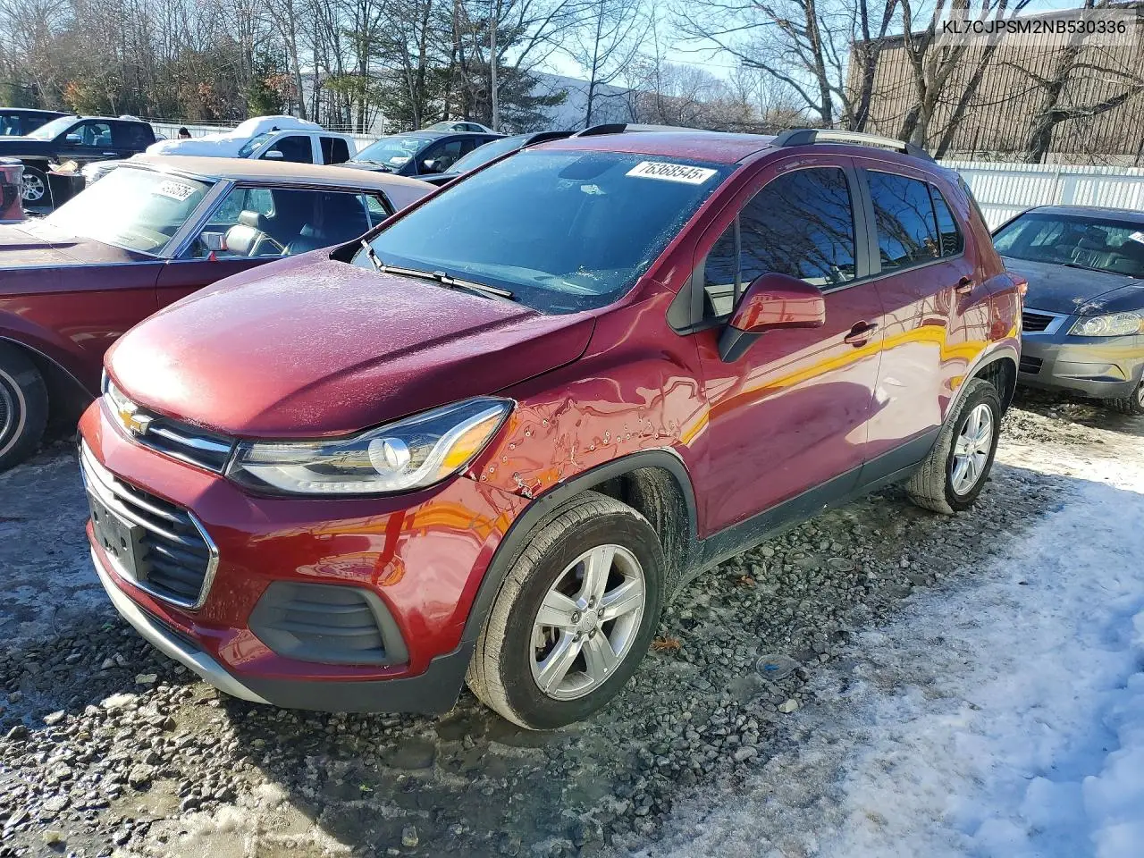 KL7CJPSM2NB530336 2022 Chevrolet Trax 1Lt