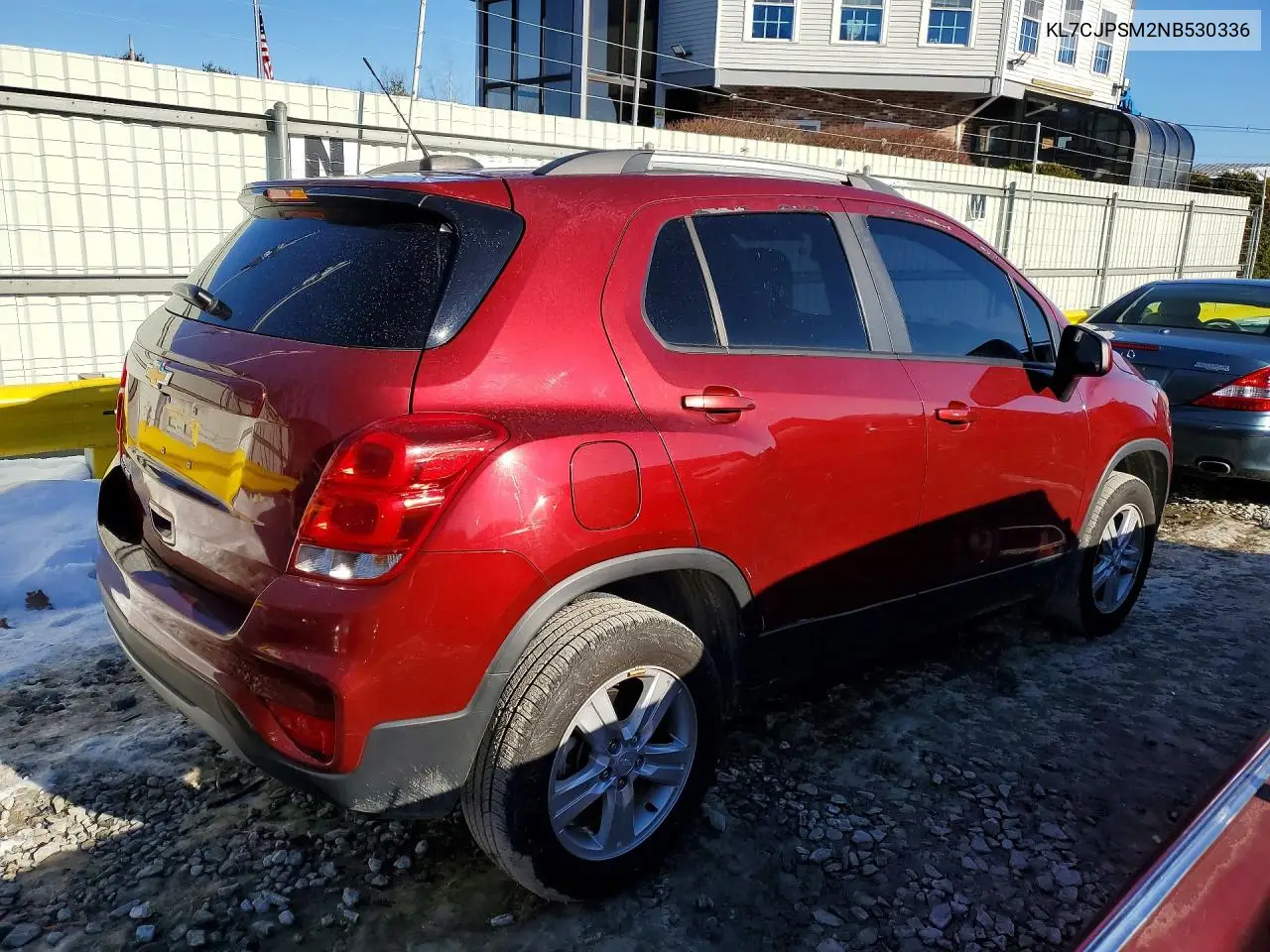 KL7CJPSM2NB530336 2022 Chevrolet Trax 1Lt