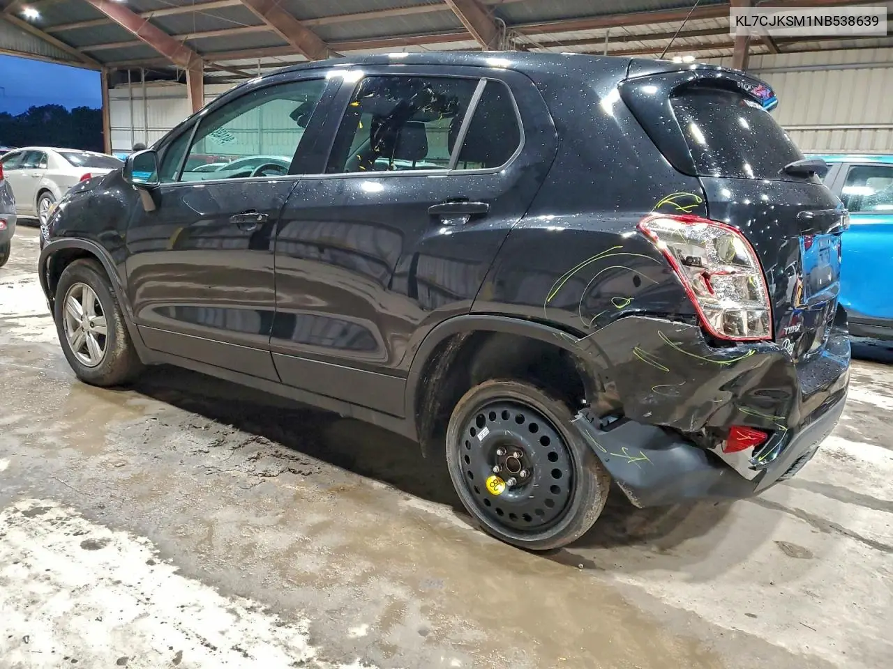 KL7CJKSM1NB538639 2022 Chevrolet Trax Ls