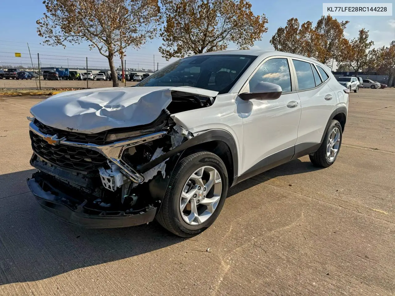 KL77LFE28RC144228 2024 Chevrolet Trax Ls
