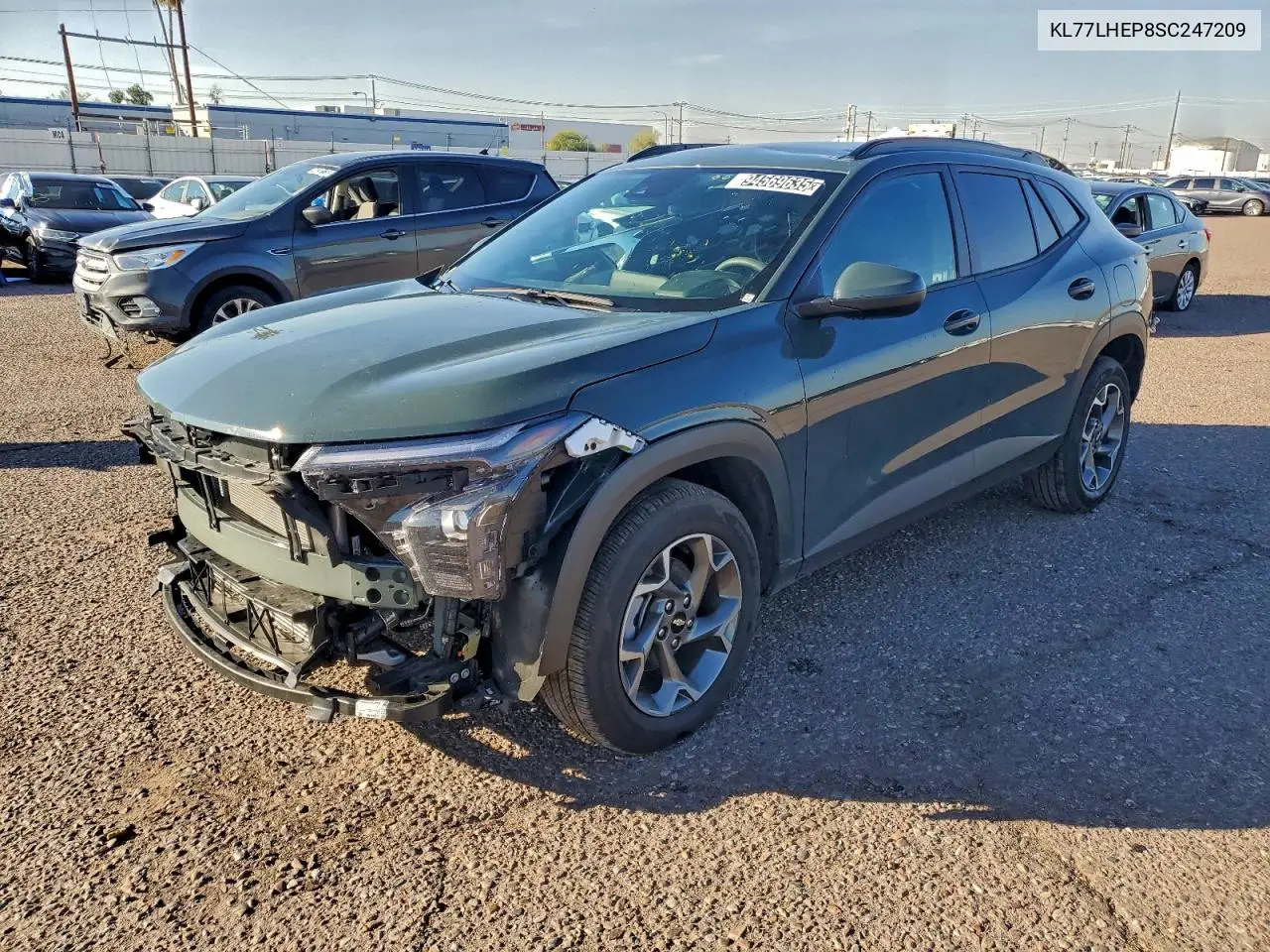 KL77LHEP8SC247209 2025 Chevrolet Trax 1Lt