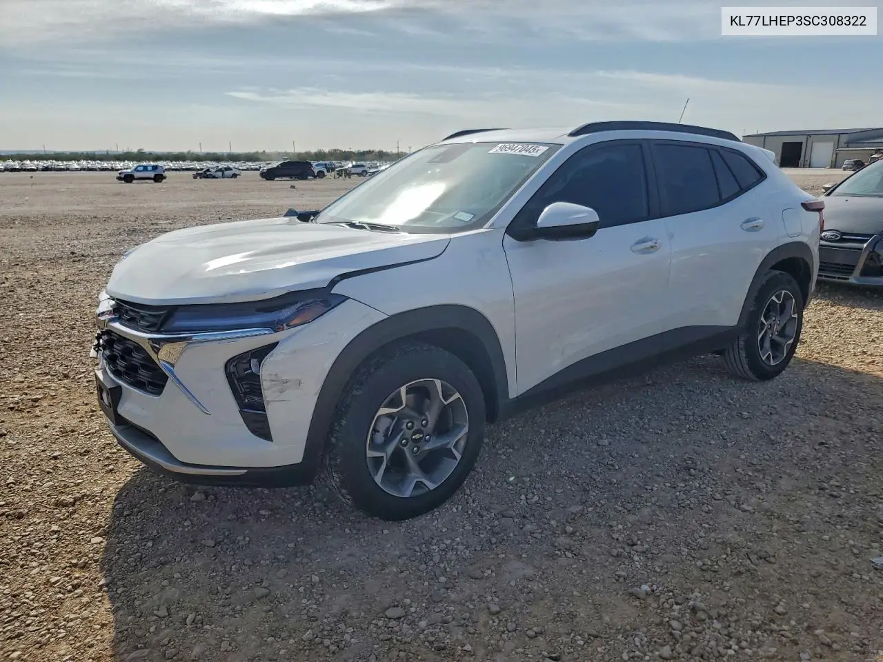 KL77LHEP3SC308322 2025 Chevrolet Trax 1Lt