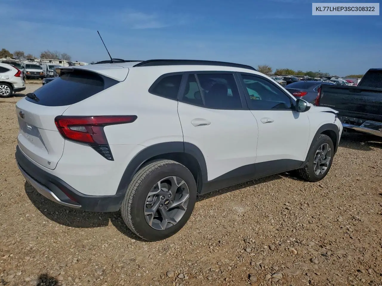 KL77LHEP3SC308322 2025 Chevrolet Trax 1Lt
