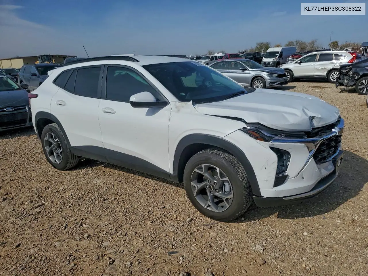 KL77LHEP3SC308322 2025 Chevrolet Trax 1Lt