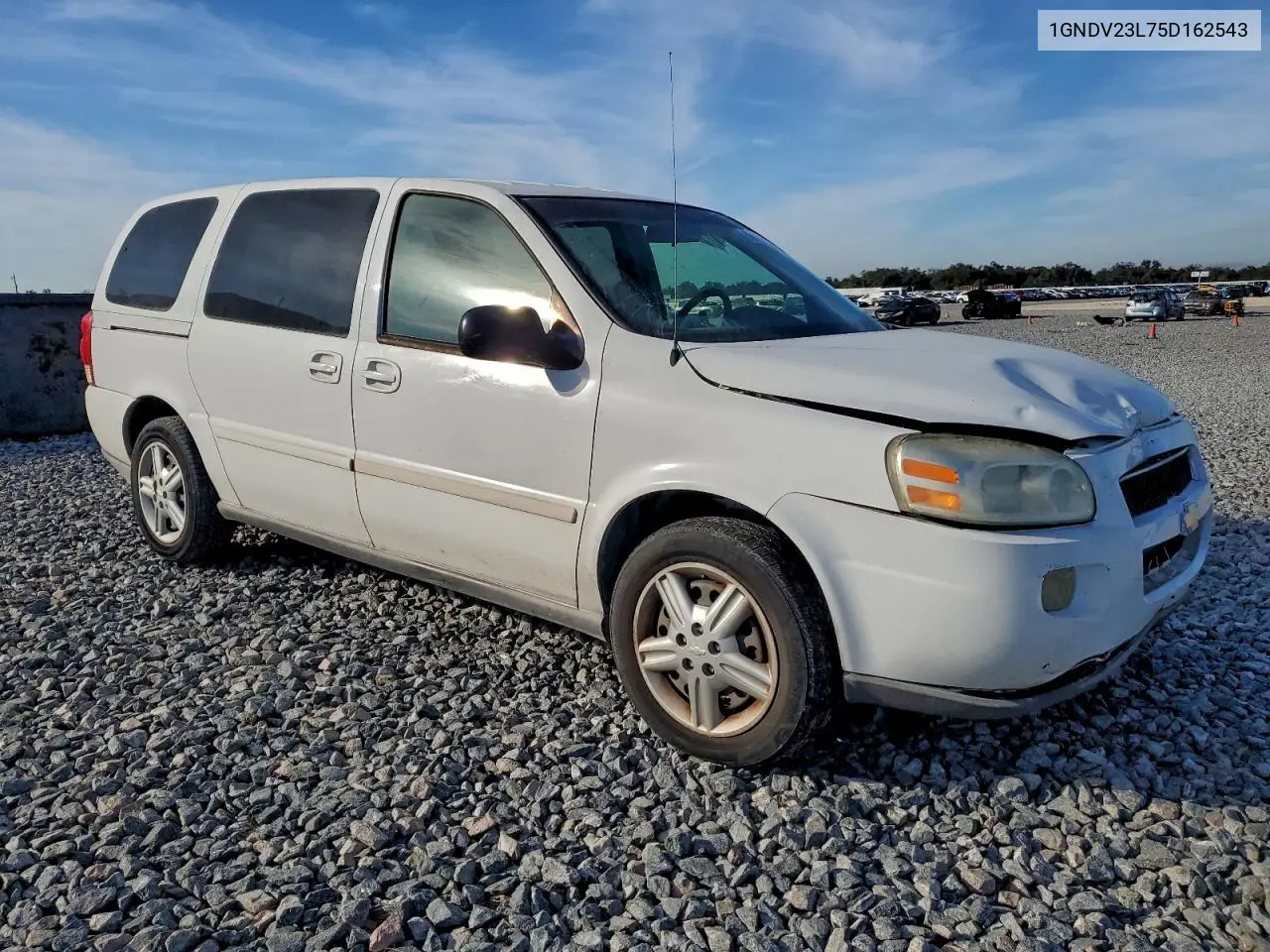 1GNDV23L75D162543 2005 Chevrolet Uplander Ls
