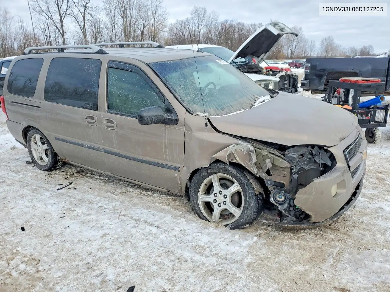 2006 Chevrolet Uplander Lt VIN: 1GNDV33L06D127205 Lot: 75970635