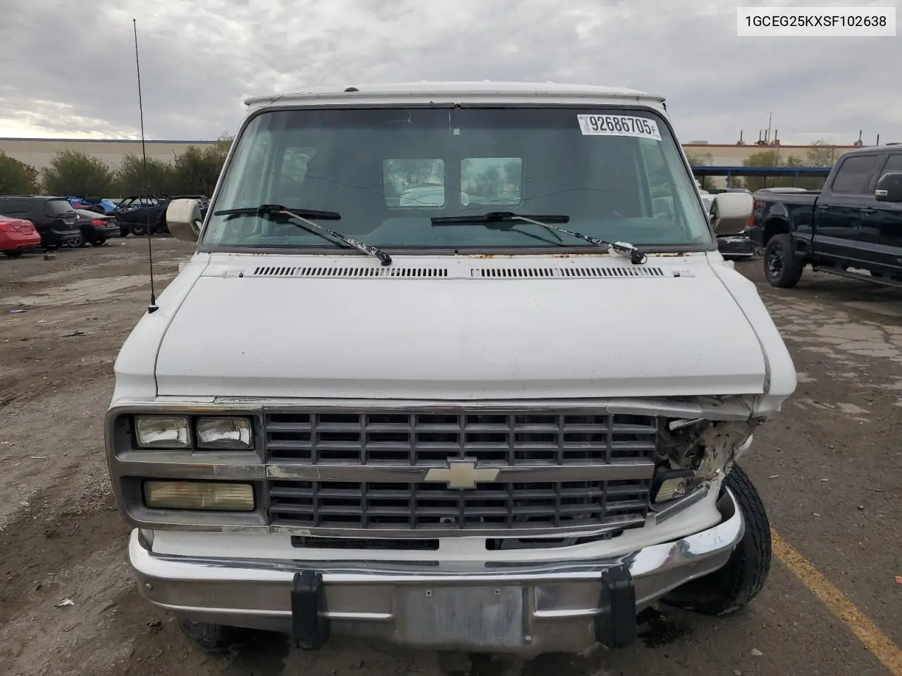 1GCEG25KXSF102638 1995 Chevrolet G20