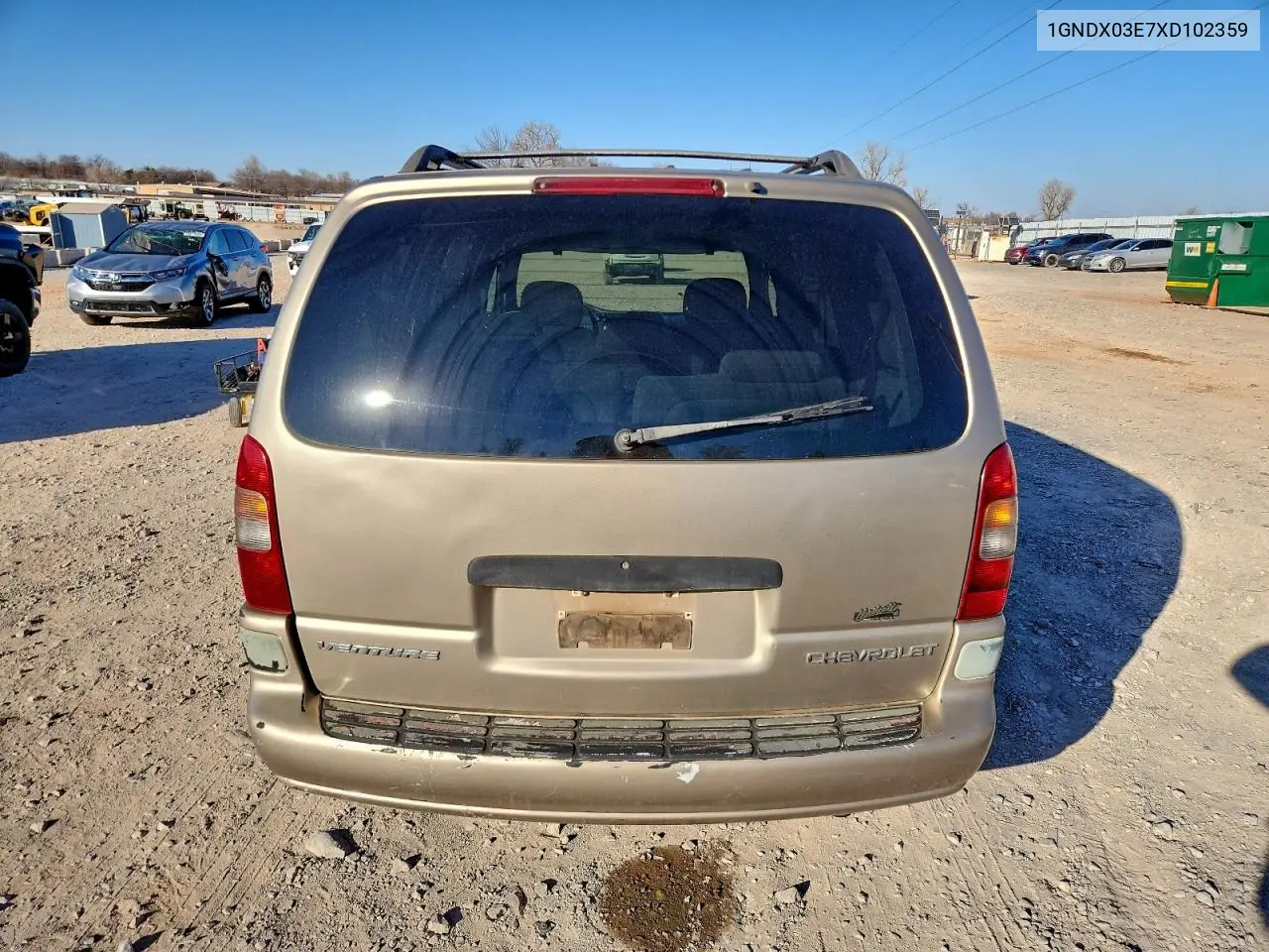 1999 Chevrolet Venture VIN: 1GNDX03E7XD102359 Lot: 73690055