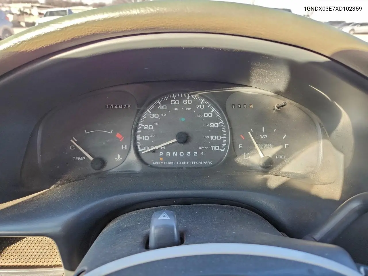 1999 Chevrolet Venture VIN: 1GNDX03E7XD102359 Lot: 73690055