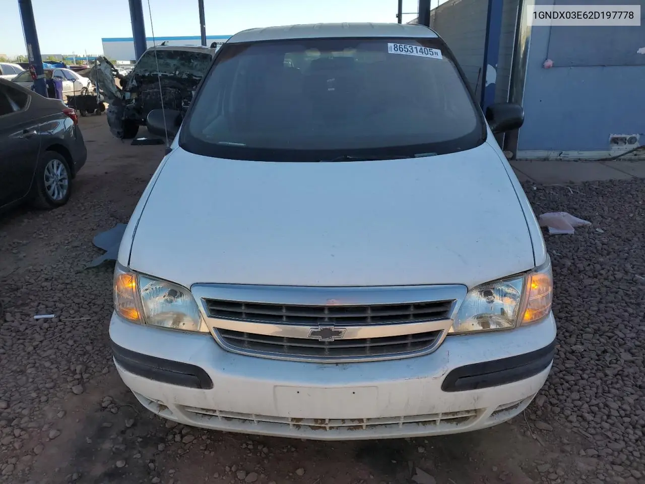 1GNDX03E62D197778 2002 Chevrolet Venture
