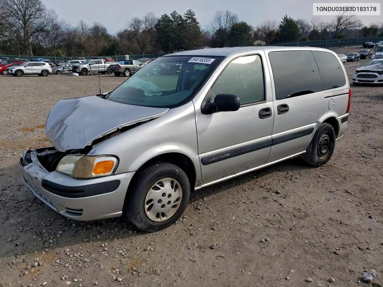 1GNDU03E83D183178 2003 Chevrolet Venture